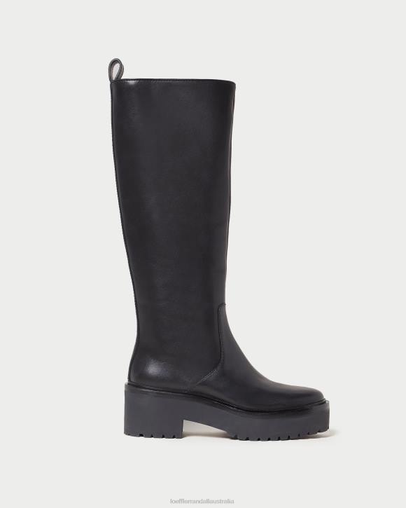 Shoes Black Loeffler Randall 044J290 Women Carlee Tall Lug Boot