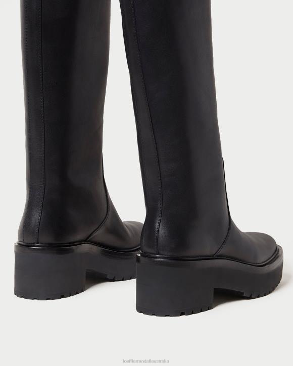 Shoes Black Loeffler Randall 044J290 Women Carlee Tall Lug Boot