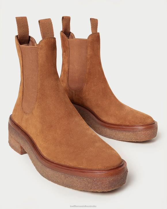 Shoes Cacao Loeffler Randall 044J275 Women Raquel Pull-On Boot