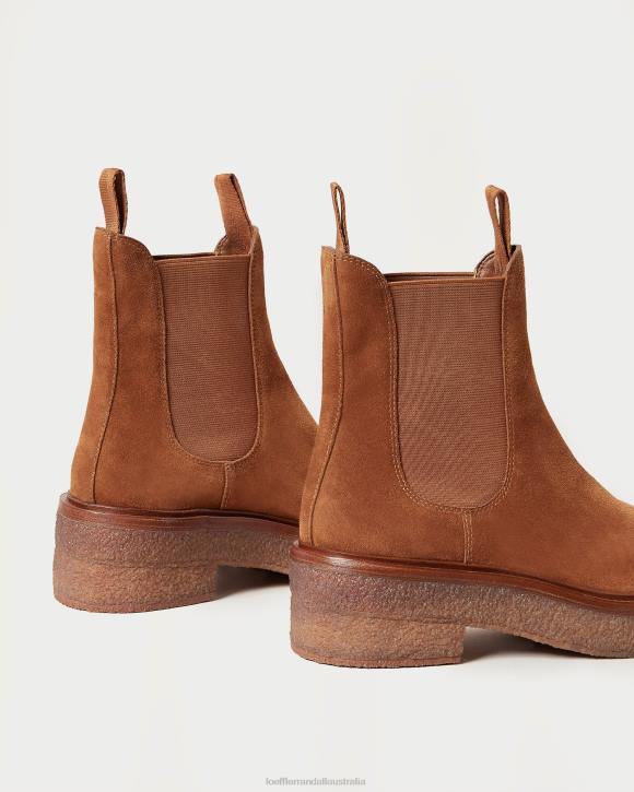 Shoes Cacao Loeffler Randall 044J275 Women Raquel Pull-On Boot
