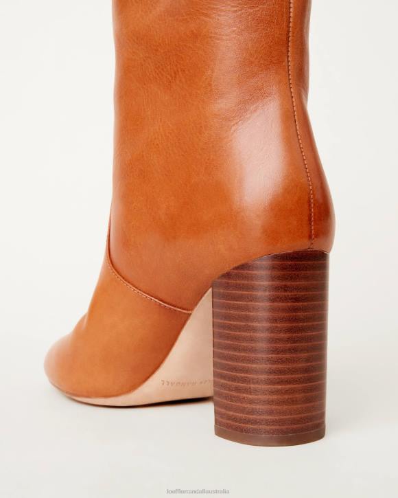 Shoes Cognac Loeffler Randall 044J268 Women Goldy Tall Boot