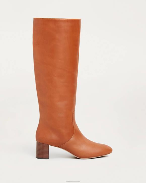 Shoes Cognac Loeffler Randall 044J271 Women Gia Tall Boot