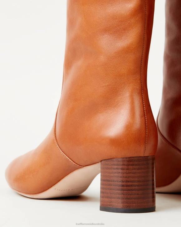 Shoes Cognac Loeffler Randall 044J271 Women Gia Tall Boot
