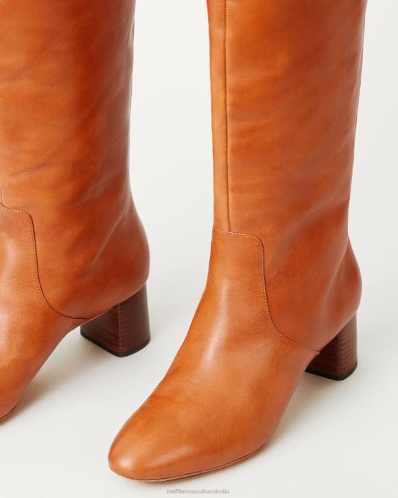 Shoes Cognac Loeffler Randall 044J271 Women Gia Tall Boot