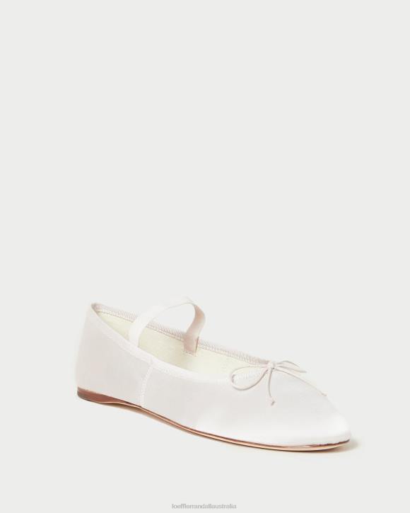 Shoes Cream Loeffler Randall 044J300 Women Leonie Ballet Flat