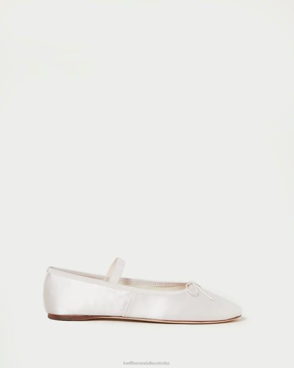 Shoes Cream Loeffler Randall 044J300 Women Leonie Ballet Flat