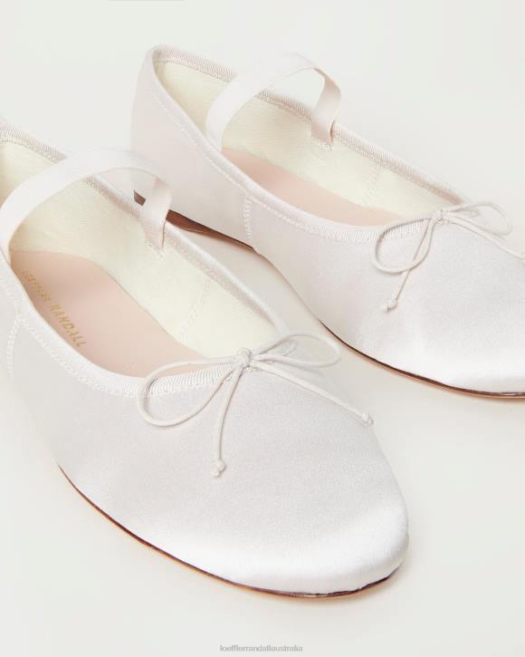 Shoes Cream Loeffler Randall 044J300 Women Leonie Ballet Flat