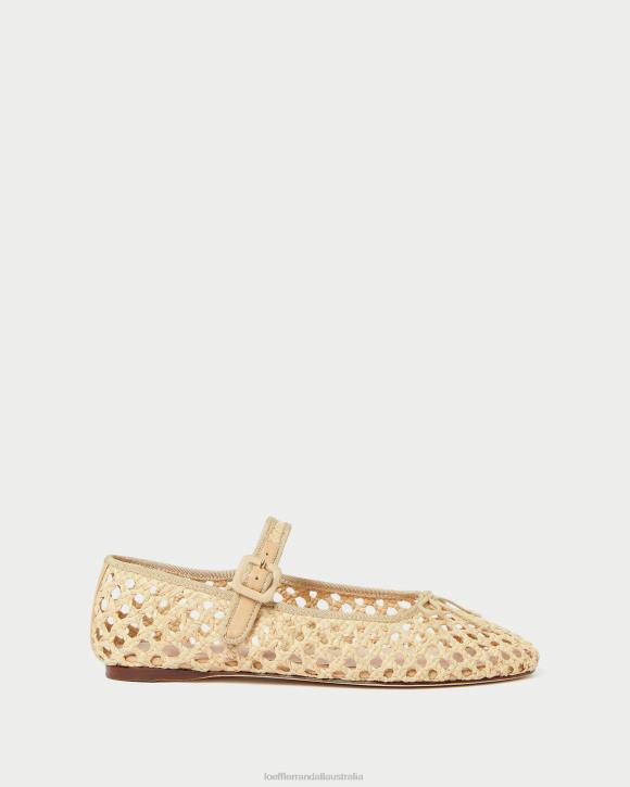 Shoes Natural Loeffler Randall 044J304 Women Chiara Mary Jane
