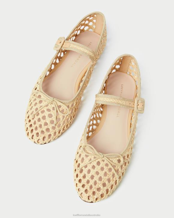 Shoes Natural Loeffler Randall 044J304 Women Chiara Mary Jane