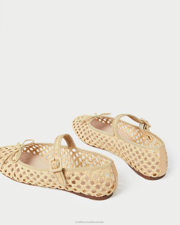 Shoes Natural Loeffler Randall 044J304 Women Chiara Mary Jane