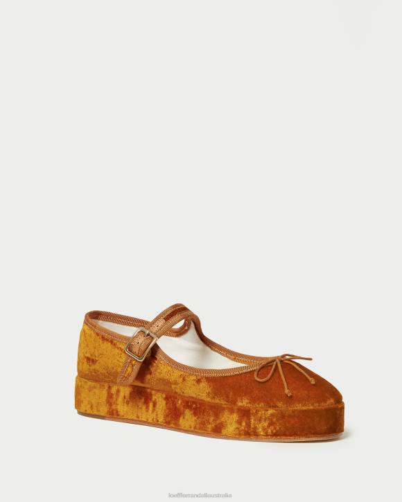 Shoes Ochre Loeffler Randall 044J307 Women Leah Platform Mary Jane