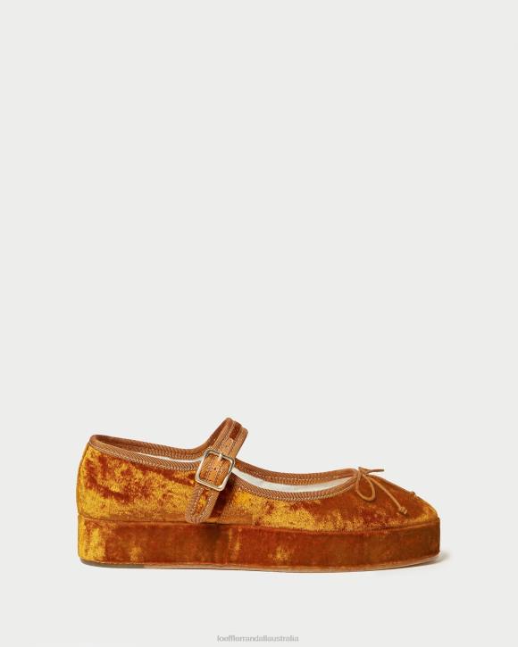 Shoes Ochre Loeffler Randall 044J307 Women Leah Platform Mary Jane