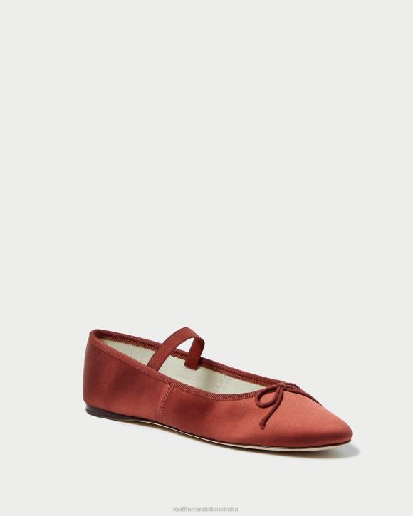 Shoes Terracotta Loeffler Randall 044J310 Women Leonie Ballet Flat