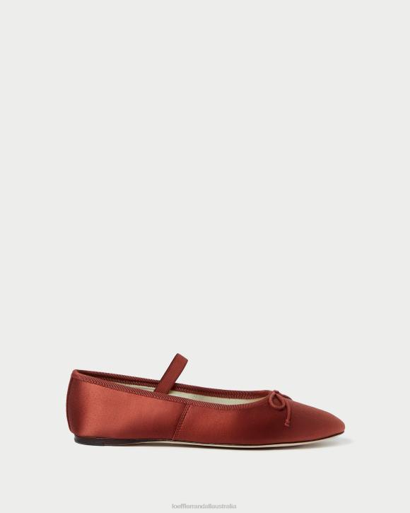 Shoes Terracotta Loeffler Randall 044J310 Women Leonie Ballet Flat
