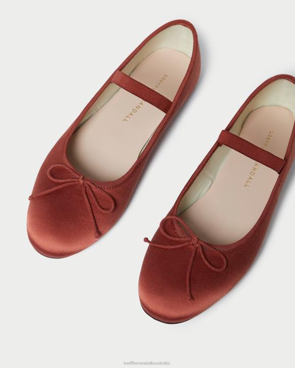 Shoes Terracotta Loeffler Randall 044J310 Women Leonie Ballet Flat