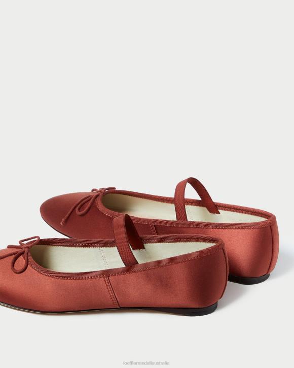 Shoes Terracotta Loeffler Randall 044J310 Women Leonie Ballet Flat