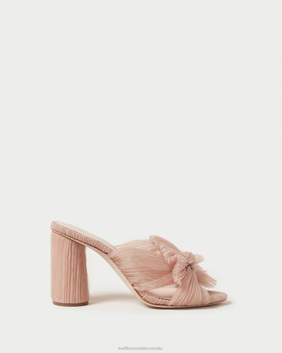 Shoes Beauty Loeffler Randall 044J20 Women Penny Pleated Bow Heel