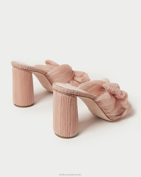 Shoes Beauty Loeffler Randall 044J20 Women Penny Pleated Bow Heel