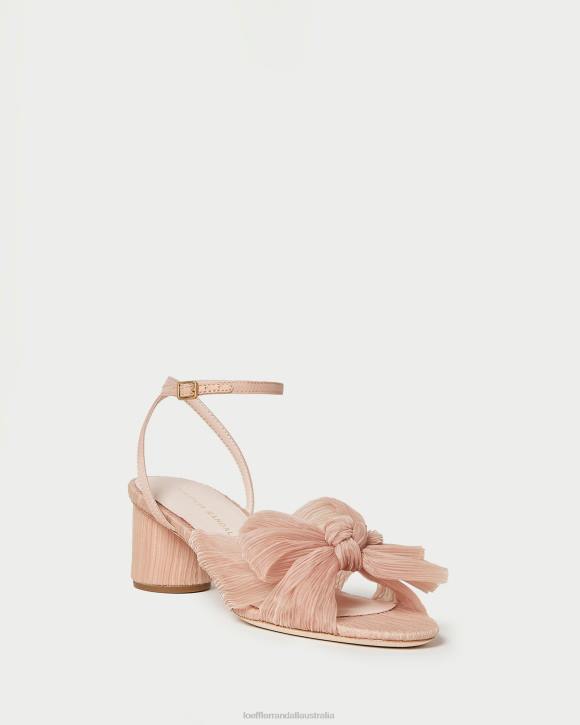 Shoes Beauty Loeffler Randall 044J30 Women Dahlia Pleated Bow Heel
