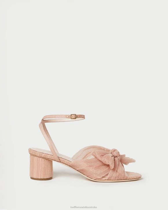 Shoes Beauty Loeffler Randall 044J30 Women Dahlia Pleated Bow Heel