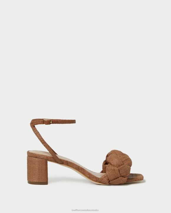 Shoes Brown Loeffler Randall 044J61 Women Avril Low Heel