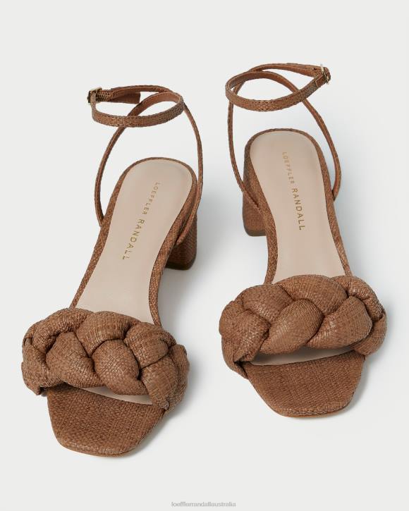 Shoes Brown Loeffler Randall 044J61 Women Avril Low Heel