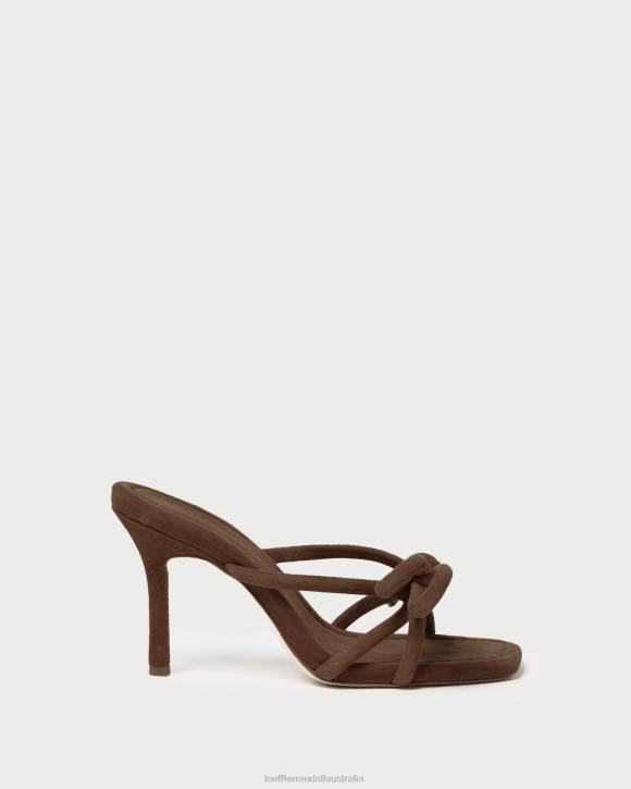 Shoes Cacao Loeffler Randall 044J46 Women Margi Bow Heel