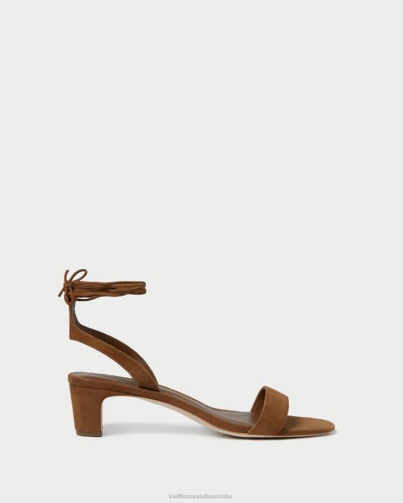 Shoes Cacao Loeffler Randall 044J87 Women Jackie Mid Heel Sandal