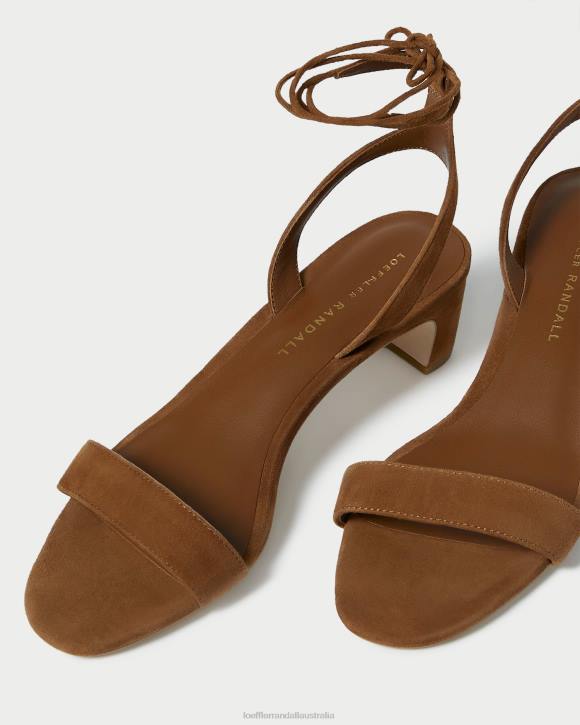 Shoes Cacao Loeffler Randall 044J87 Women Jackie Mid Heel Sandal