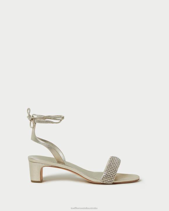 Shoes Cappuccino Loeffler Randall 044J70 Women Jackie Mid Heel Sandal