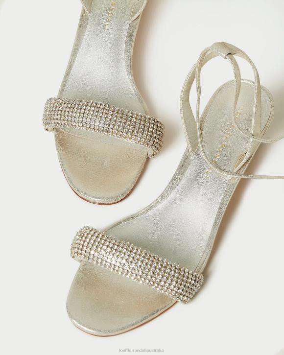 Shoes Cappuccino Loeffler Randall 044J70 Women Jackie Mid Heel Sandal