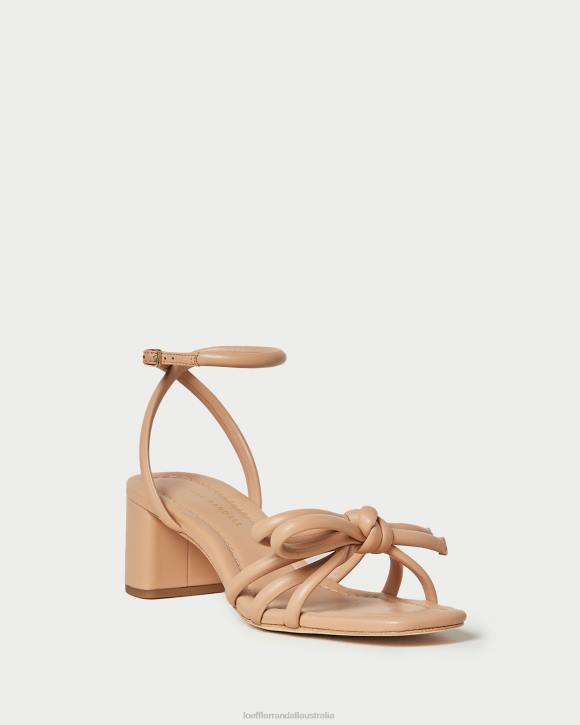 Shoes Dune Loeffler Randall 044J19 Women Mikel Bow Mid-Heel Sandal