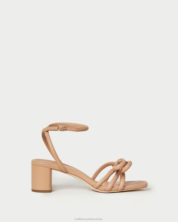 Shoes Dune Loeffler Randall 044J19 Women Mikel Bow Mid-Heel Sandal
