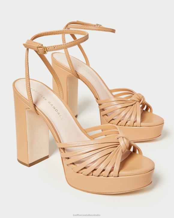 Shoes Dune Loeffler Randall 044J39 Women Rivka Knot Platform Sandal
