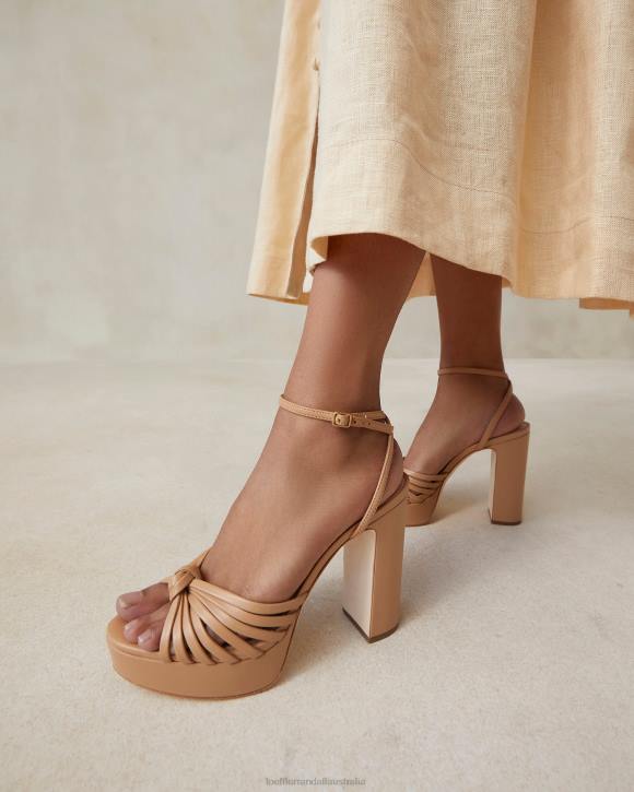 Shoes Dune Loeffler Randall 044J39 Women Rivka Knot Platform Sandal