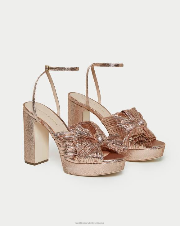 Shoes Dune Loeffler Randall 044J58 Women Natalia Platform Bow Heel
