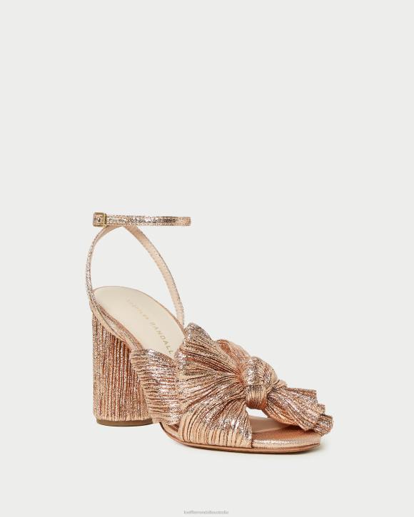 Shoes Dune Loeffler Randall 044J72 Women Camellia Pleated Bow Heel