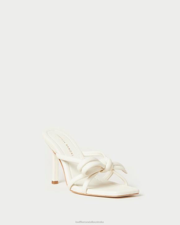 Shoes Optic White Loeffler Randall 044J44 Women Margi Bow Heel
