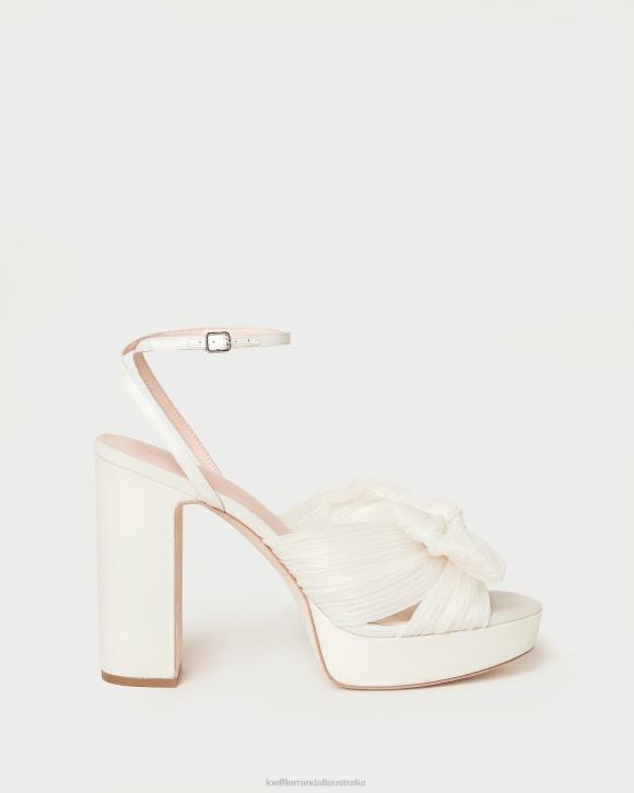 Shoes Pearl Loeffler Randall 044J14 Women Natalia Platform Bow Heel