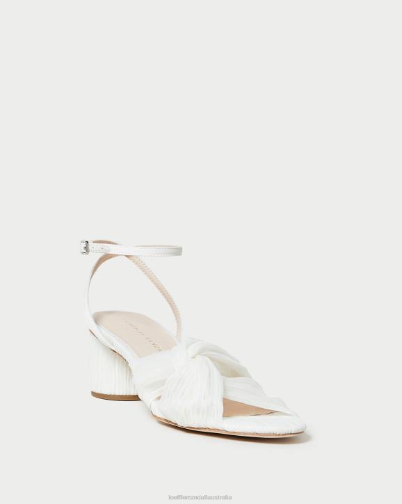 Shoes Pearl Loeffler Randall 044J33 Women Raegan Pleated Twist Heel