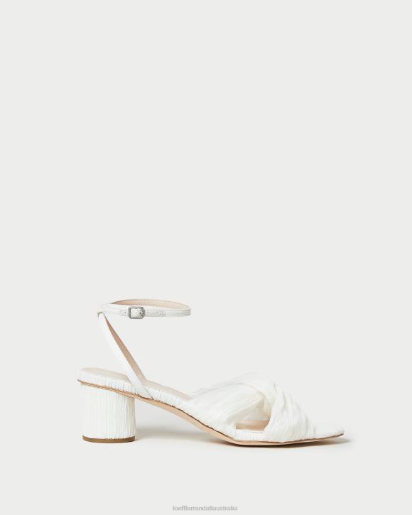 Shoes Pearl Loeffler Randall 044J33 Women Raegan Pleated Twist Heel