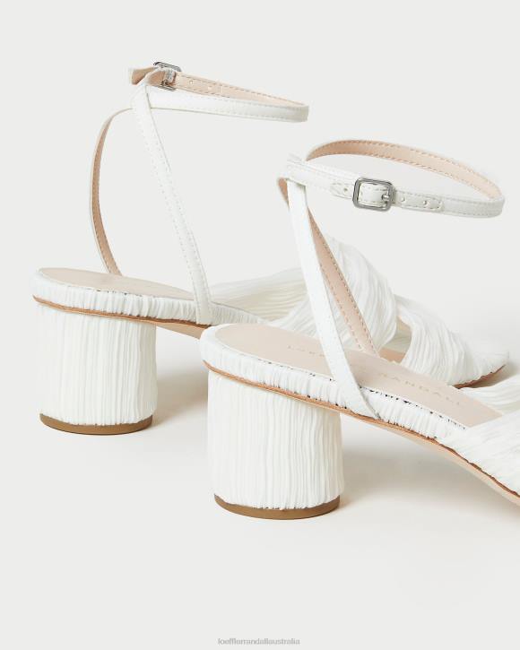 Shoes Pearl Loeffler Randall 044J33 Women Raegan Pleated Twist Heel
