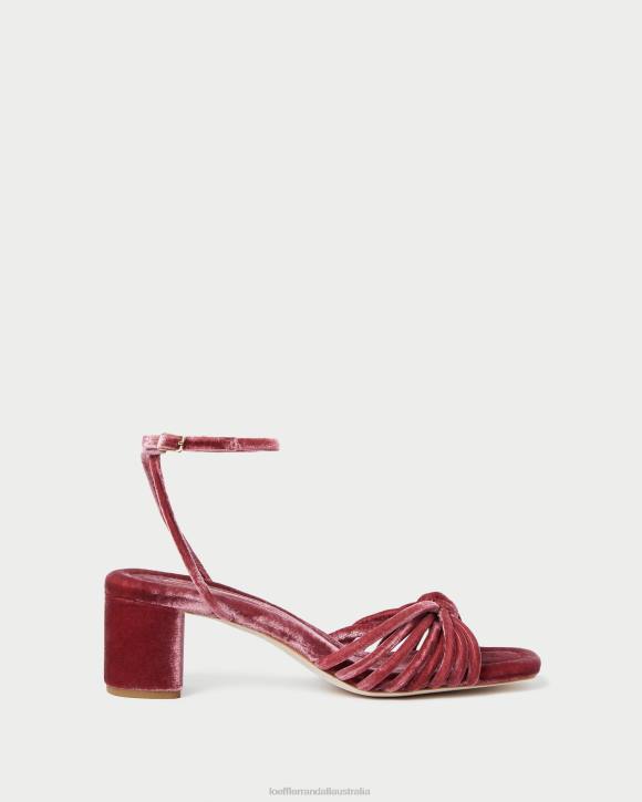 Shoes Tea Rose Loeffler Randall 044J80 Women Olivia Knot Mid-Heel