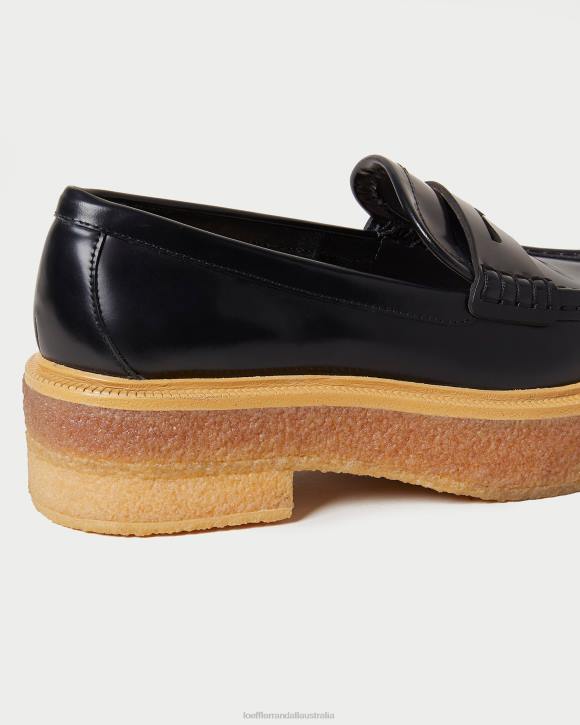 Shoes Black Loeffler Randall 044J311 Women Rikki Platform Loafer