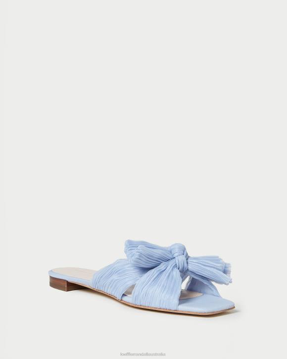 Shoes Blue Loeffler Randall 044J104 Women Daphne Bow Slide