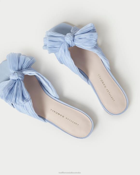 Shoes Blue Loeffler Randall 044J104 Women Daphne Bow Slide