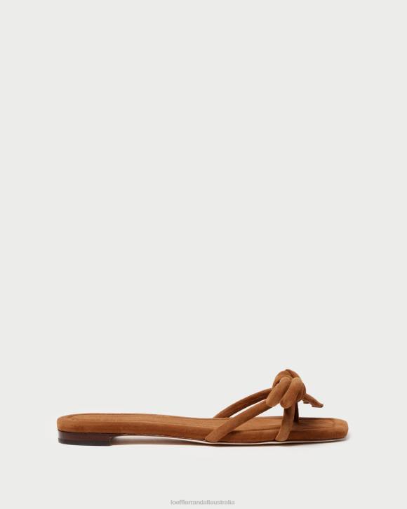 Shoes Cacao Loeffler Randall 044J105 Women Hadley Bow Sandal