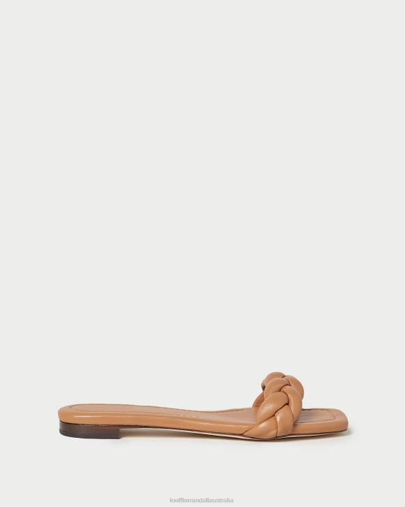 Shoes Dark Sand Loeffler Randall 044J107 Women Jackson Braided Sandal