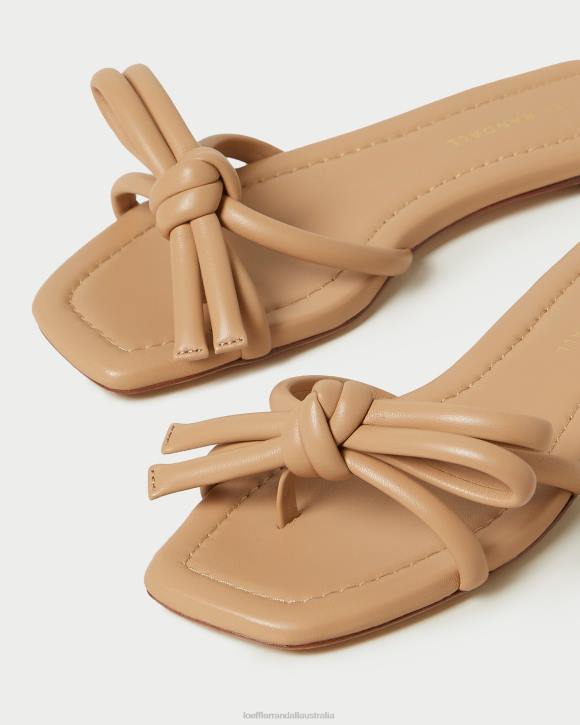 Shoes Dune Loeffler Randall 044J108 Women Hadley Bow Sandal