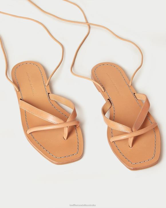 Shoes Honey Loeffler Randall 044J106 Women Lilla Thong Wrap Sandal